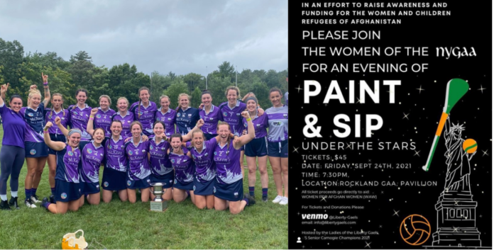 Liberty Gaels players are hosting the event to raise money for women suffering in Afghanistan