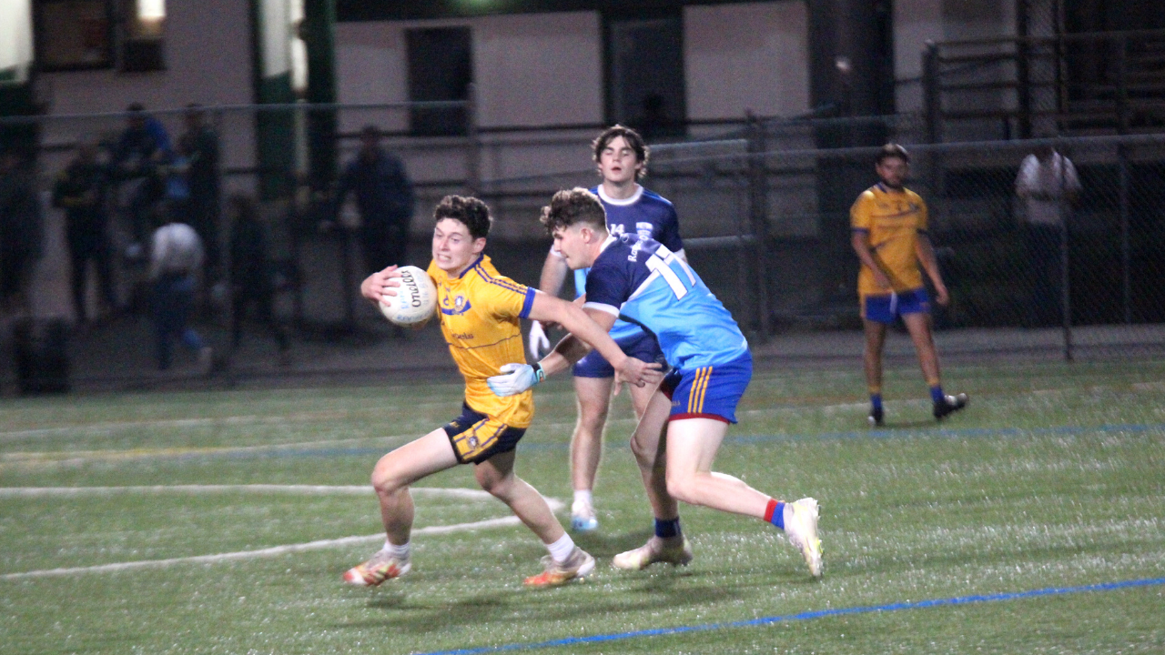 Rangers GFC v Shannon Gaels in the 2021 New York Junior B Football Final (Photo by Sharon Redican)