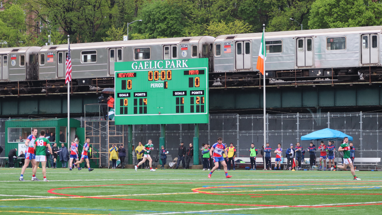 New York v Mayo, Gaelic Park, May 5, 2019 (Photo by Michael Dorgan)