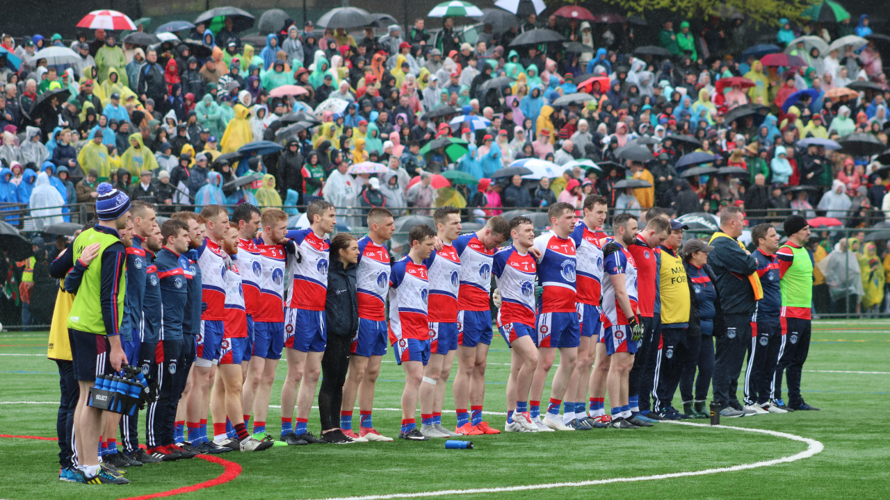 The New York team that faced Mayo in 2019 (Photo by Michael Dorgan)