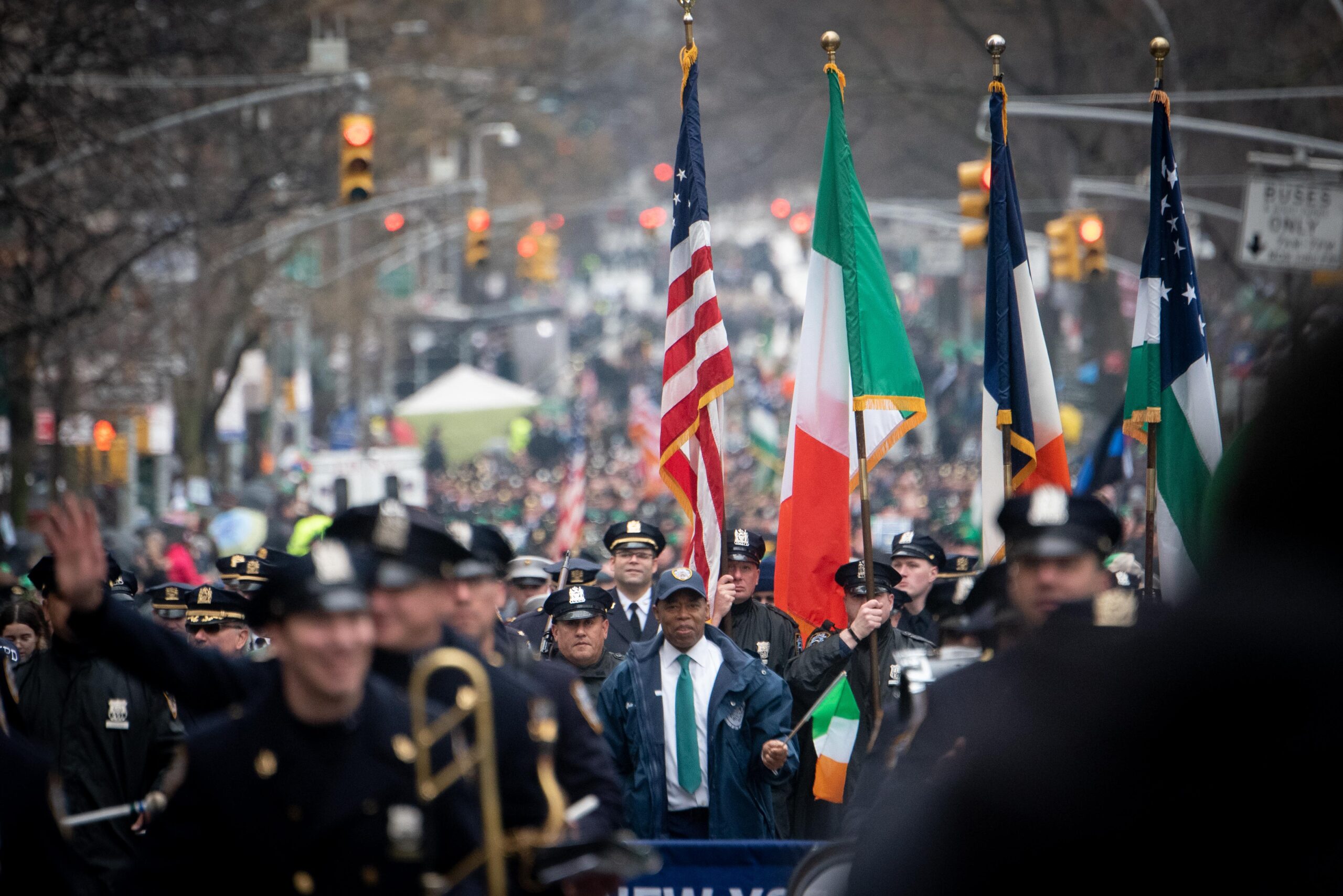 St. Patrick's Day Parade on Fifth Avenue in Manhattan on Thursday, March 17, 2022. Michael Appleton/Mayoral Photography Office