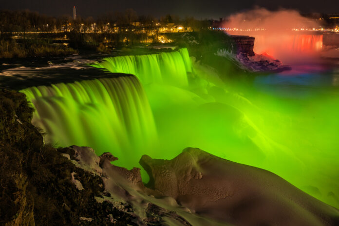 Niagara Falls in Green (Darren McGee- Office of Governor Kathy Hochul)