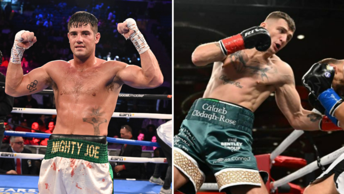 Joe Ward (L) and Connor Coyle (R) (Photos: (L) Twitter via Lou DiBella and (R) Instagram via Conor Coyle))