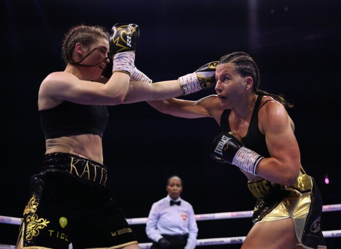 Katie Taylor Chantelle Cameron via Matchroom