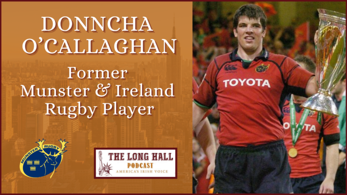 Donncha O'Callaghan - Former Munster and Ireland Rugby Player